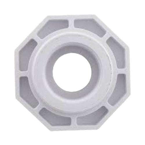Pentair 86205100 White 1-1/2" Vinyl Liner Return Fittings  White Background 2