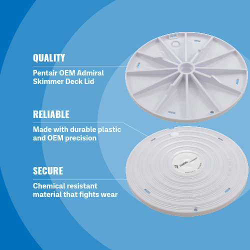 Pentair Admiral Old Style Skimmer Lid 85009500 Key Features