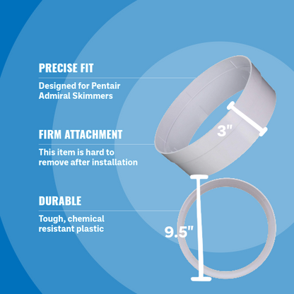 Pentair Admiral S15/S20 Skimmer Extension Collar 85002300