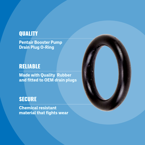 Pentair Booster Drain Plug Pump O-Ring LA375