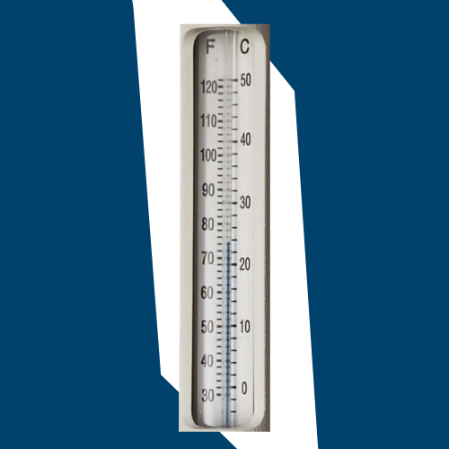 Pentair R141036 #127 Rainbow Economy Thermometer Close up