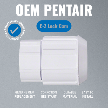 Pentair EZ-Lock Cam for Aluminum Poles R191296 Grey Background