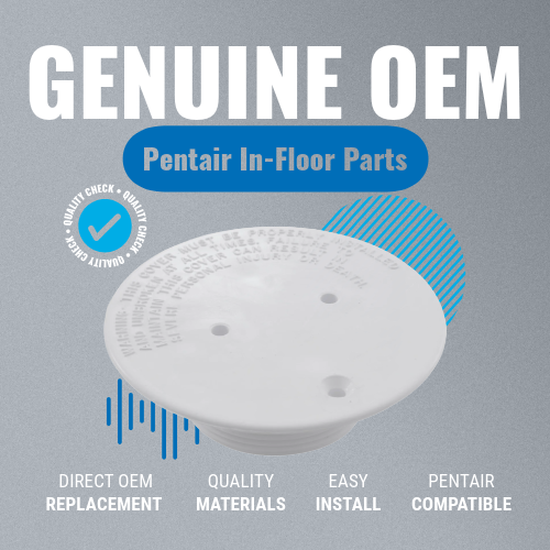 Pentair Floor Plate Sub-Assembly, White 08417-0005