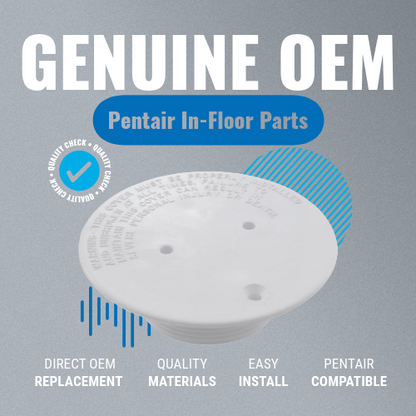 Pentair Floor Plate Sub-Assembly, White 08417-0005