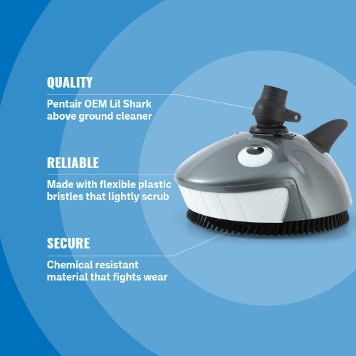 Pentair Kreepy Krauly Lil Shark A/G Pool Cleaner 360100 Specs Image
