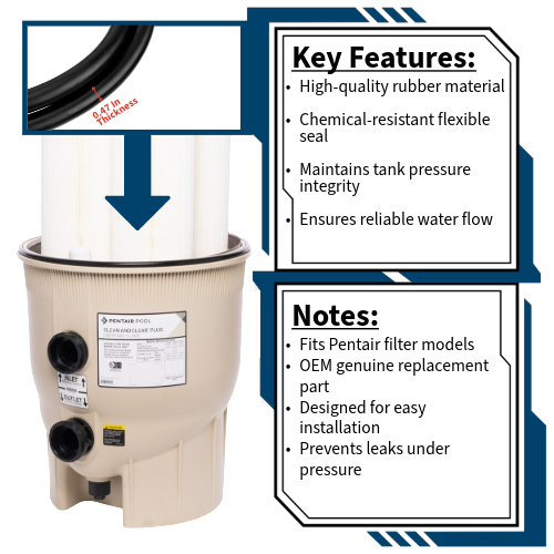 Pentair Clean & Clear/Posi-Clear/Predator Tank O-Ring | 87300400Z Key features and notes