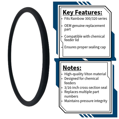 Pentair Rainbow 3" Cap O-Ring R172009Z