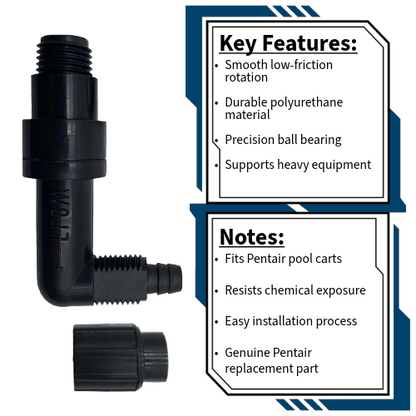 Pentair R172061Z Combination Check Valve/Elbow Notes and Key Features