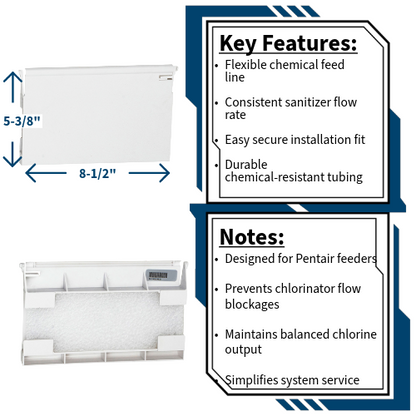 Pentair Skimmer Weir for Bermuda White 51625ZB key features