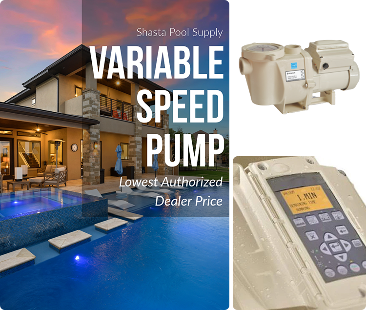 Pentair 011533 WhisperFlo VST 2.6 HP Variable Speed Pool Pump – Shasta ...