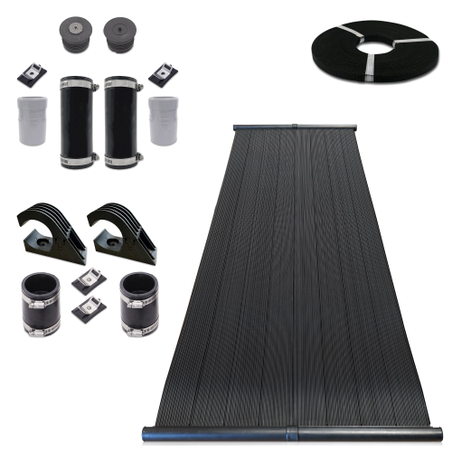 SwimEasy DIY Solar Pool Heater Kit | High-Output Solar Pool Heating System with 15-20 Year Lifespan