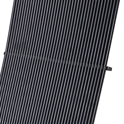 SwimJoy Industrial Grade Solar Pool Heater Panel - High-Wind Mounting Security