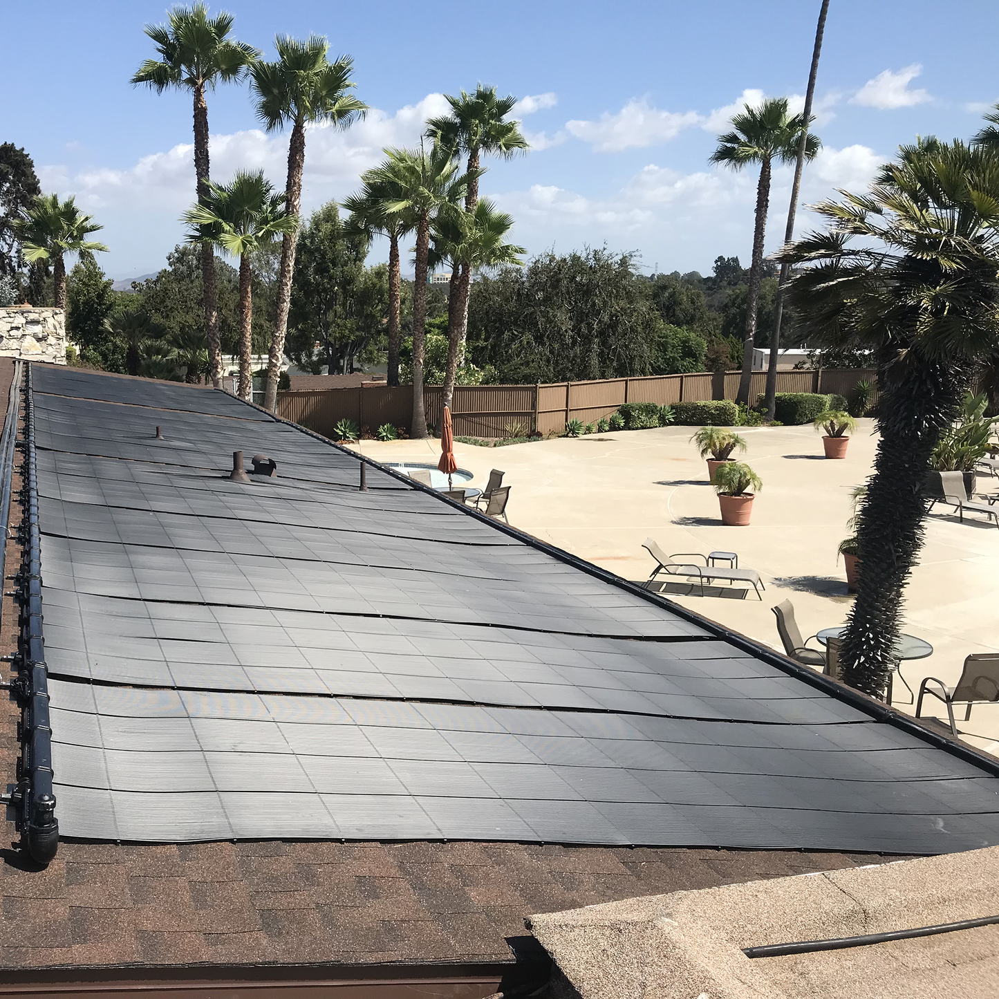 SwimJoy Industrial Grade DIY Solar Pool Heater Kit - Advanced High-Wind Mounting System - Lifetime Ltd. Warranty