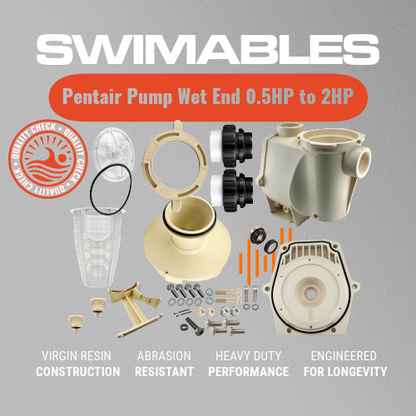 Pentair 357149 WhisperFlo 1HP-2HP Complete Wet End | Swimables SW-21-149