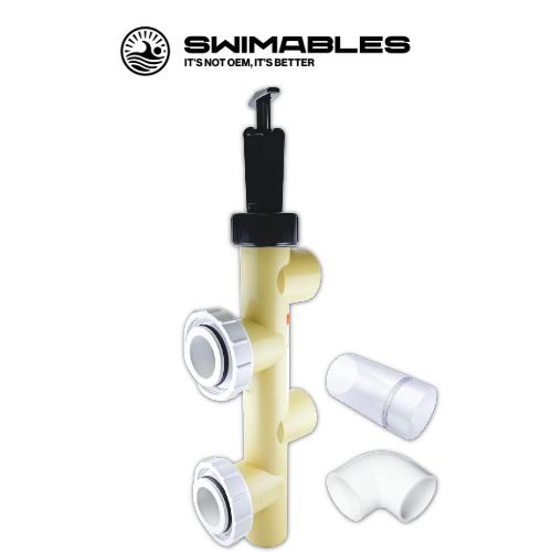 Swimables SW-26-064 Push Pull Backwash Valve | Replacement for Pentair 263064