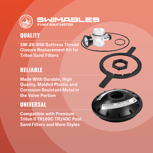 Swimables SW-26-856 Triton Closure Assembly Replacement | Materials