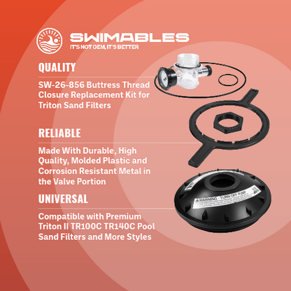 Swimables SW-26-856 Triton Closure Assembly Replacement | Materials