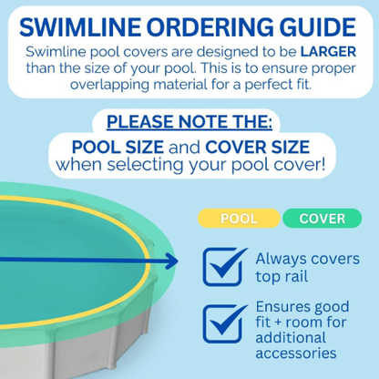 Swimline Super Guard Winter Pool Cover Ordering Guide