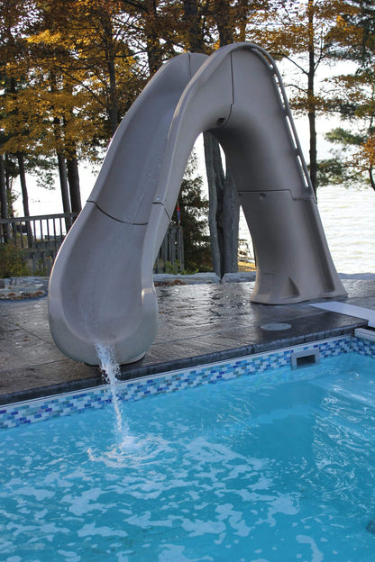 Global Pool GPPSTW-GREY-R | Tidal Wave Slide Right - Gray