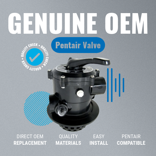 Pentair Cristal-Flo 1.5 inch Top Mount Clamp Style Multiport Valve 261186