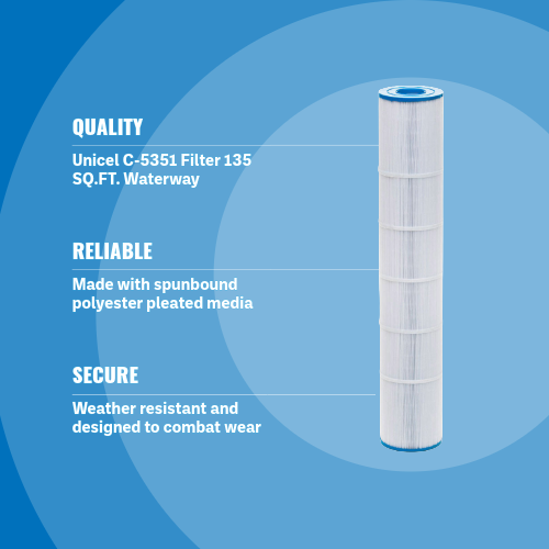 Unicel C-5351 Filter 135 SQ.FT. Waterway, Coast Spas Replacement