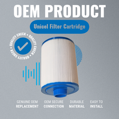 Unicel 6CH-352 Replacement Cartridge | 35 SQ. FT., 8", W/2" MPT, SKI, Filter