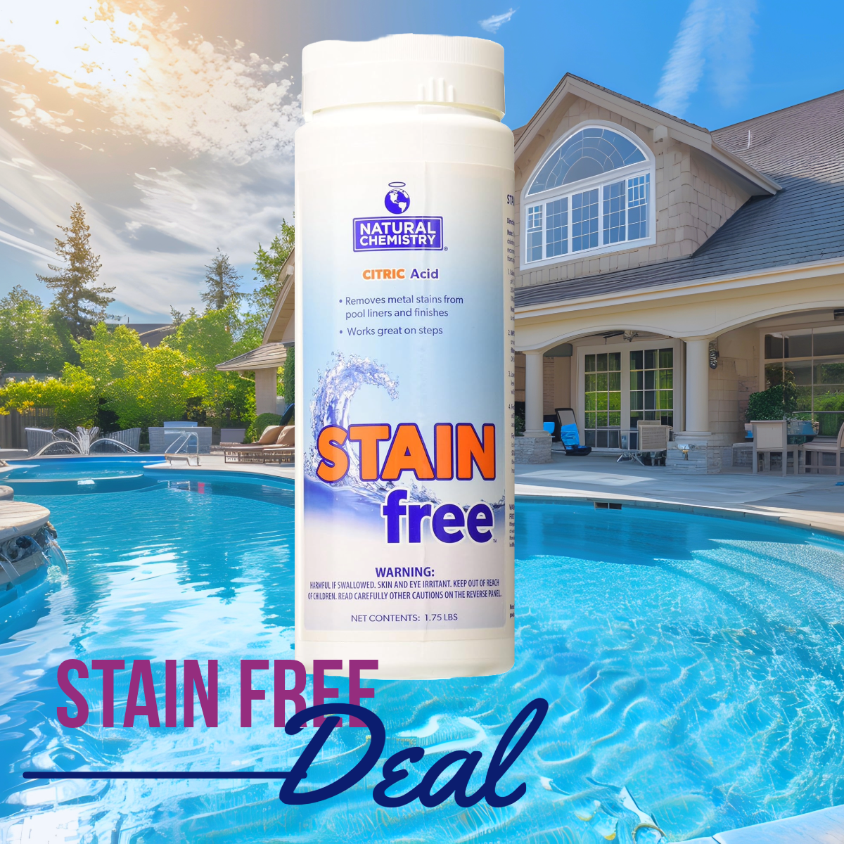 Stain Free Natural Chemistry Citric Acid 