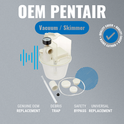 Pentair R211100 Vac-Mate Vacuum/Skimmer Attachment Features