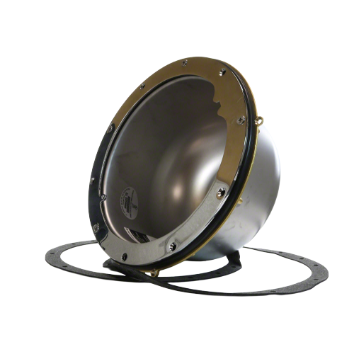Pentair 78232500 Large Stainless Steel Light Niche, 1" Rear Hub