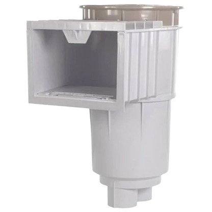 Pentair 08650-5404 White U-3 Skimmer w/Tan Lid & Frame
