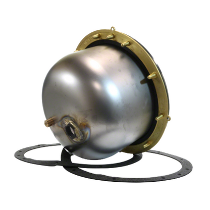 Pentair 78232500 Large Stainless Steel Light Niche, 1" Rear Hub, Rear