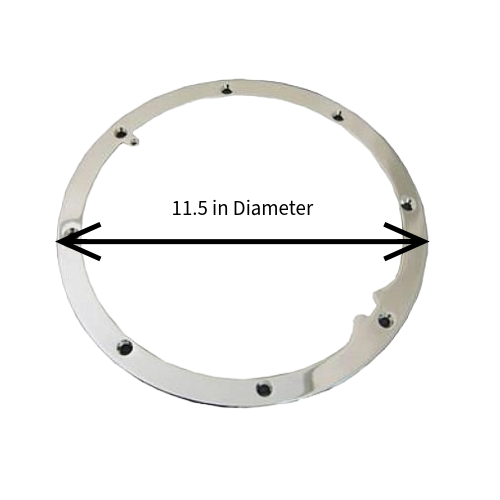 Pentair 79200100 8-Hole Liner Sealing Ring Diameter