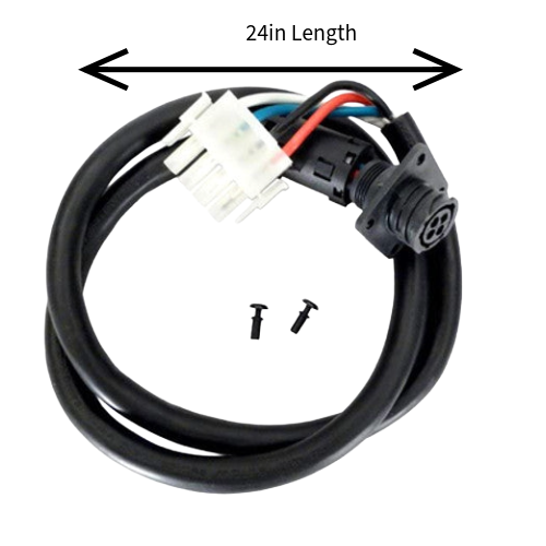 Pentair 520724 Cable 2 ft SCG Replacement dims