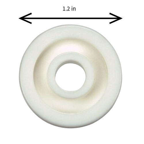 Pentair R03021Z Wheel #174 Off White Dims