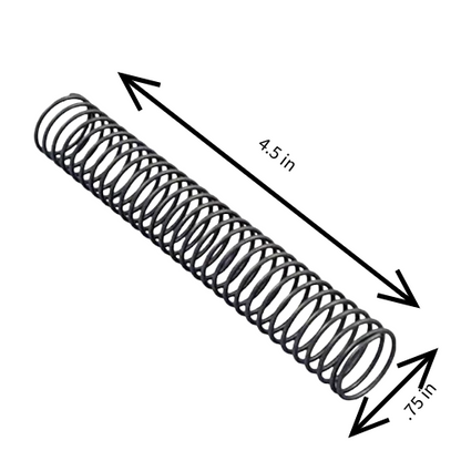 Pentair R171097Z Tube Support Spring Dims