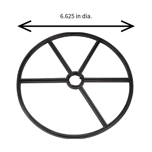 Pentair 14971-SM20E12 Gasket Valve Diverter Dims
