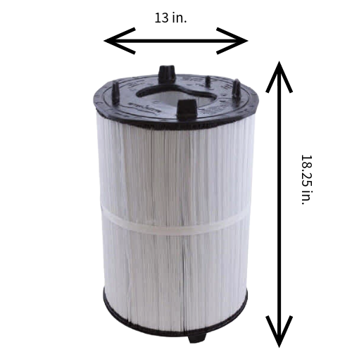 Pentair 27002-0175S PLM175 Filter Cartridge Module 175 SF Dims