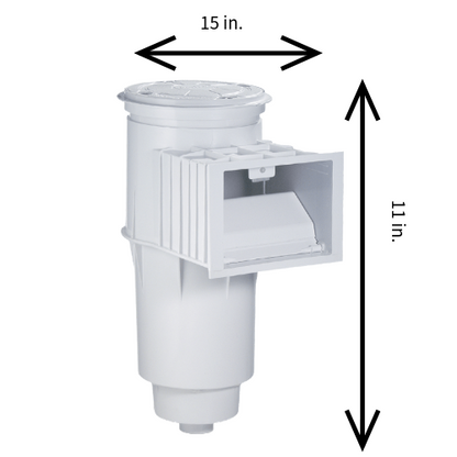 Pentair 84420605 Admiral S20 Skimmer Flap Weir Dims