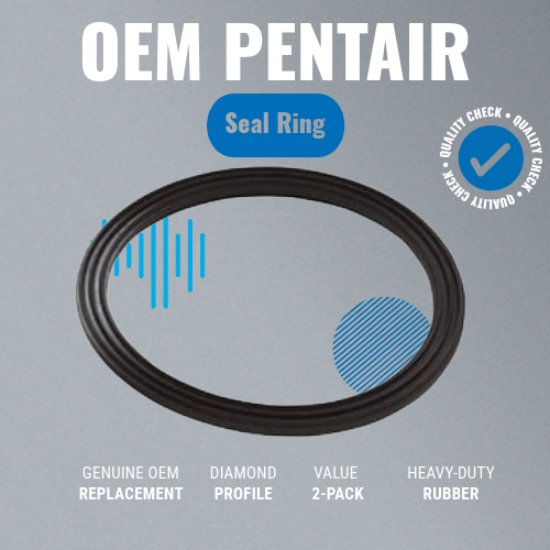 Pentair 410016Z Union Diamond Seal Kit 2.5" Features