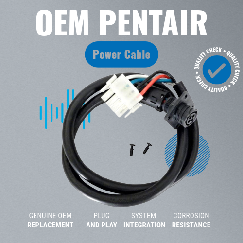 Pentair 520724 Cable 2 ft SCG Replacement Features