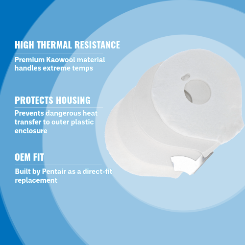 Pentair 77707-0008 MasterTemp & Sta-Rite Max-E-Therm Heater Insulation Kit Highlights