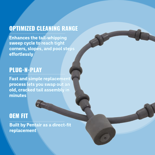 Pentair 360244 Racer Sweep Hose Kit Highlights