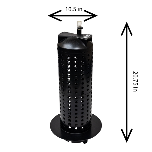 Pentair 59053600 Clean & Clear Predator Center Core Dims
