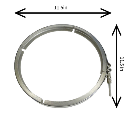 Pentair C119-37S V Clamp Service Kit Dims