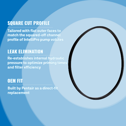 Pentair 357099Z Max-E-Pro IntelliPro Seal Plate Square O-Ring Highlights