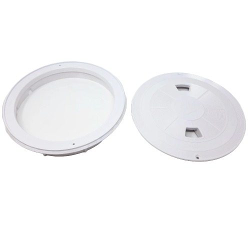 A&A Manufacturing 542517 | Deck Lid & Ring 7.5" - White