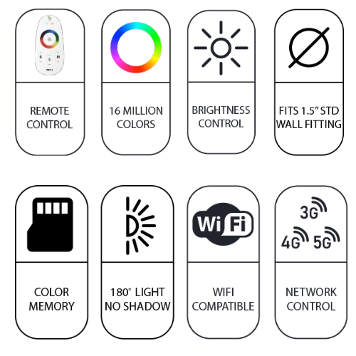 Pal Lighting Treo Micro LED Multi-Color Light