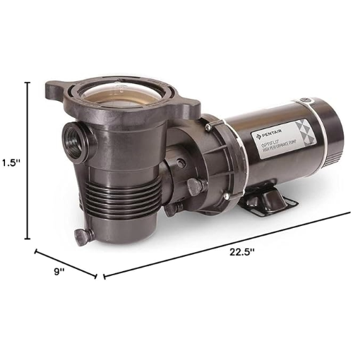 Pentair Optiflo Pool Pump Dimensions