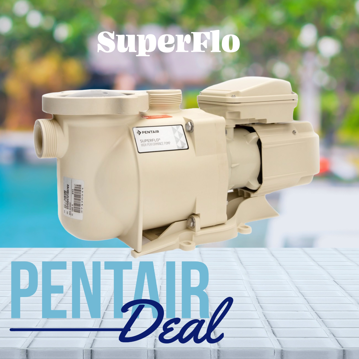 Pentair Pool Pump Superflo