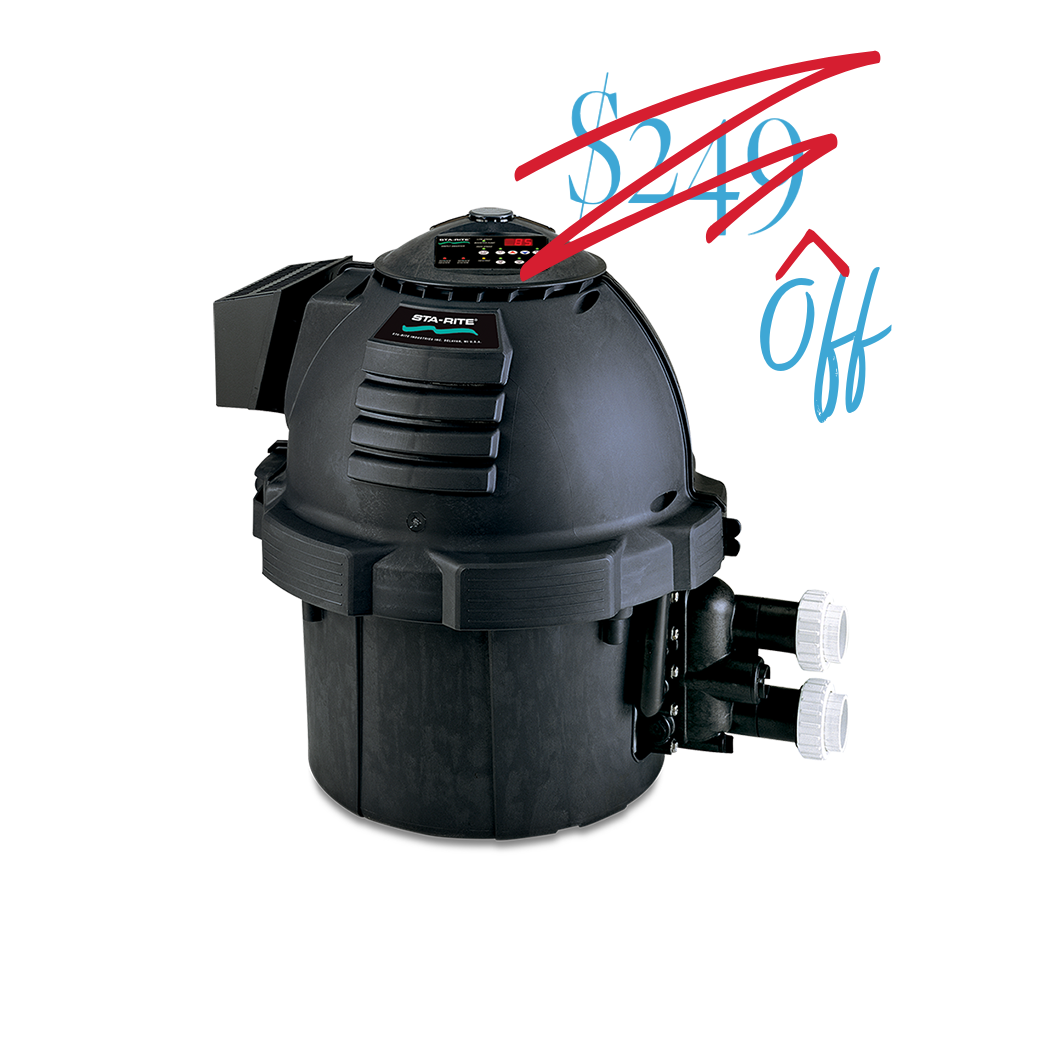 Sta-Rite SR200LP Max-E-Therm | 200K BTU Liquid Propane Gas Pool Heater ...